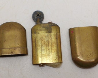 Antique Brass Lighter - Pocket Lighter - Cigarette Lighter - Brass No. 5 Lighter - Trench Lighter