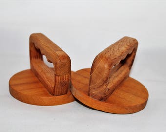 printmaking baren | lino | hand tool | woodblock print | rubber stamp tool | rubber stamp | baren | recycled materials