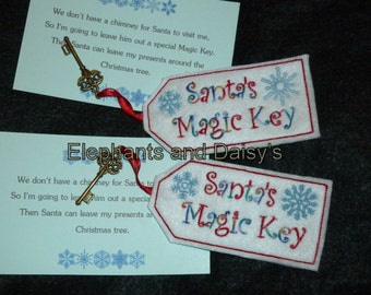 Santa's Magic Key Design file