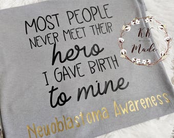 Neuroblastoma awareness shirt, childhood cancer shirt, cancer awareness shirt, childhood cancer awareness shirt, cancer shirt