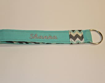 Personalized Keychain Wristlet / Key Fob