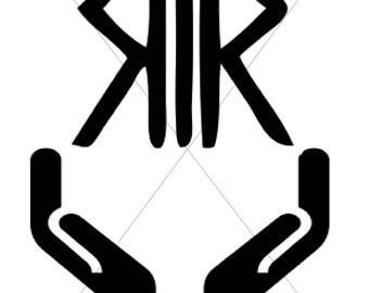 House Positive Energy Protective Symbol Digital Design Print Decor Wall Art House decor