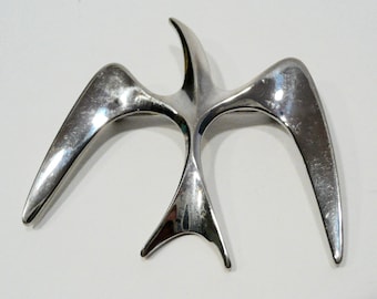 Vintage Mid Century Modern Sarah Coventry Bird Brooch