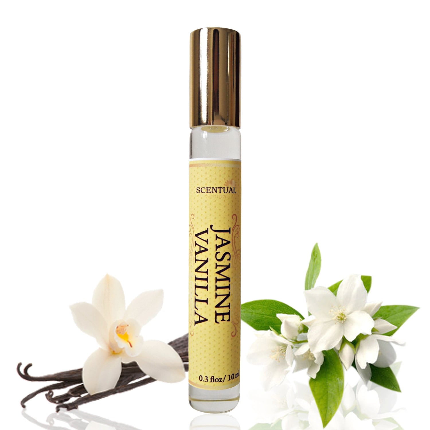 Organic Jasmine Vanilla Perfume Oil Jasmine & Vanilla Perfume