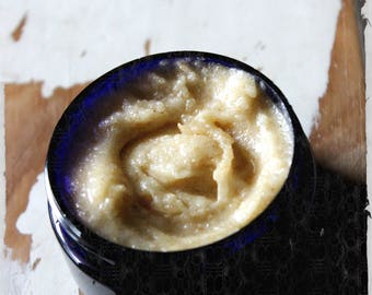 Orange Sugar Scrub, Lemon Sugar Scrub, Orange and Lemon Citrus Sugar Scrub, White Cane Sugar, Coconut Oil, Olive Oil, 8 oz, 4 oz, 2 oz