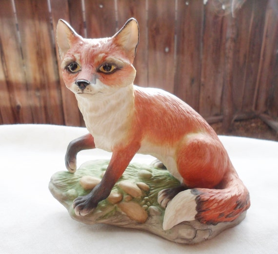 red fox figurines