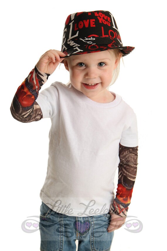 youth tattoo sleeve shirt