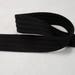 QUILTED BY THE YARD BLACK 35MM WIDE STRAP