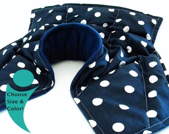 Neck Shoulder Heat Pack Microwave Heat Pad Cape, Heating Pad Microwavable Rice Bag, Fibromyalgia, Rheumatoid Arthritis, Get Well Gift