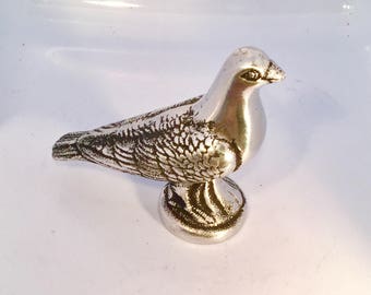 Homing Pigeon in Polished Aluminium by CustomMadeCastings