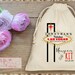 Las Vegas Hangover Kit Birthday Bash Muslin favor Bag - Custom Mini Favor bag - Birthday Hangover kit -Birthday Kits