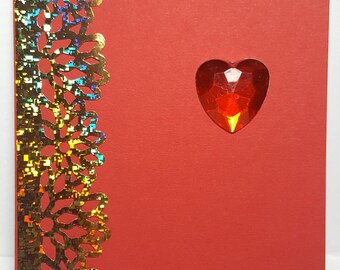 Greeting card, all occasions card, carte de voeux, hand made card, friendship card, carte d'amitié