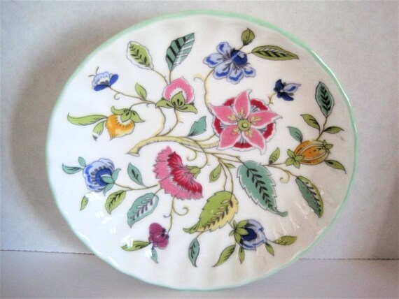 Minton Floral Dish, Haddon Hall, Collectible Dish, Bone China England
