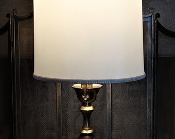 Exquisite Vintage Quality Frederick Cooper Tall Antique Solid Brass Table Lamp/Mid Century/Hollywood Regency/Heirloom Quality