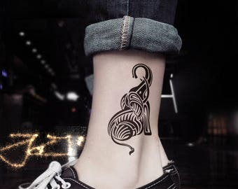 temporary tattoo elephant elephants