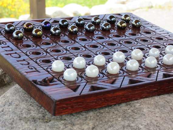 Items similar to Ludus Latrunculorum, Board Game, Wooden Board Game on Etsy