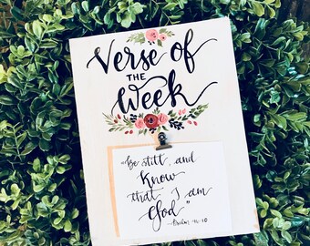 Verse of the Week