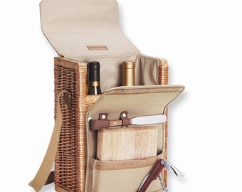 Personalized Wine Cheese Portable Picnic Set Personalized Cheese Board Corkscrew Cheese Picnics Foodie Gift Wine Lovers Insulated Wine Tote