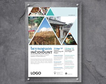 menu poster a2 and 1 postcard flyer templates restaurant