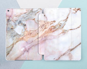 Rose Gold Marble iPad case Marble iPad pro case iPad pro 10 5 case iPad pro 12 9 iPad air 2 case iPad mini 4 case Marble iPad 9 7 case Smart