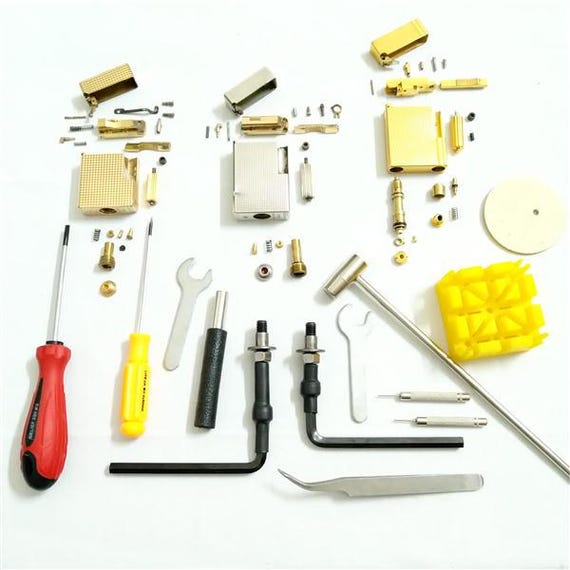St dupont briquet remplissage valve removal tool réparation