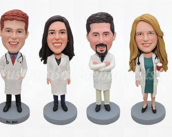 Doctor Bobblehead - Birthday Gift For Doctor - Nurse Gift - Gift For Women - Gifts For Doctors - Doctor Gift - Doctor Graduation Gift