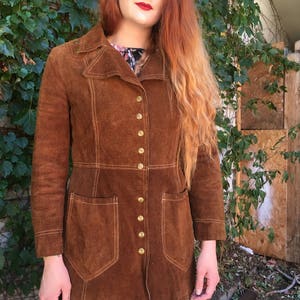 Vintage suede jacket | Etsy