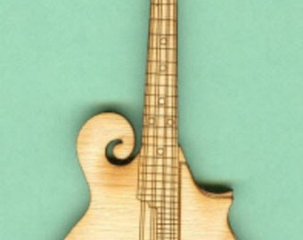 Mandolin (MU-022) - Laser Cut