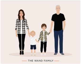 Custom Family portrait