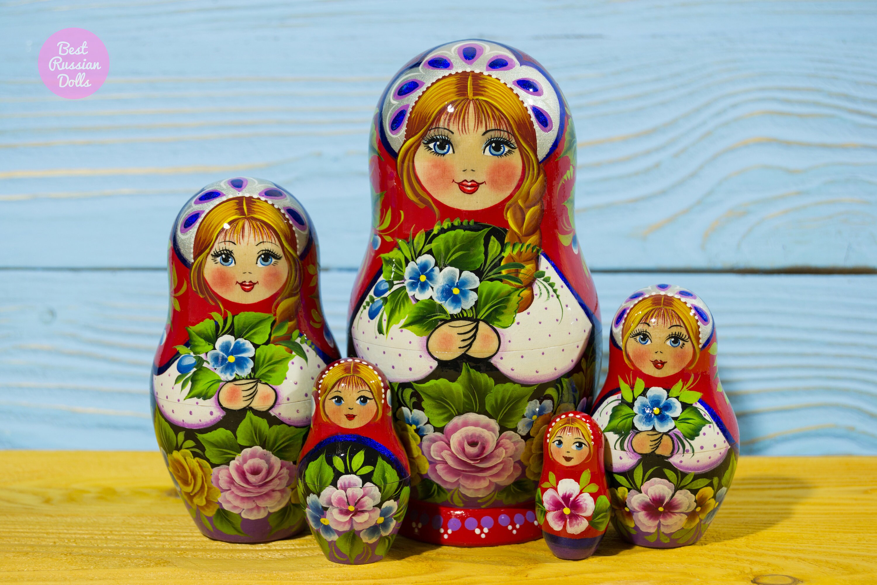 Matryoshka Mothers day gift idea Russian nesting dolls Gift