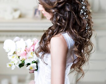 Image of wedding hair vine canada