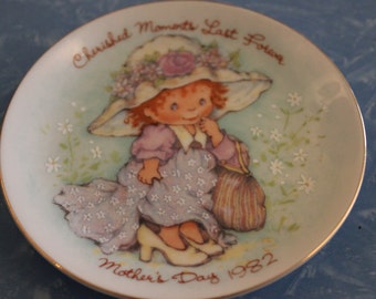 1982 Avon Mother's Day Pin Dish - Cherished Moments