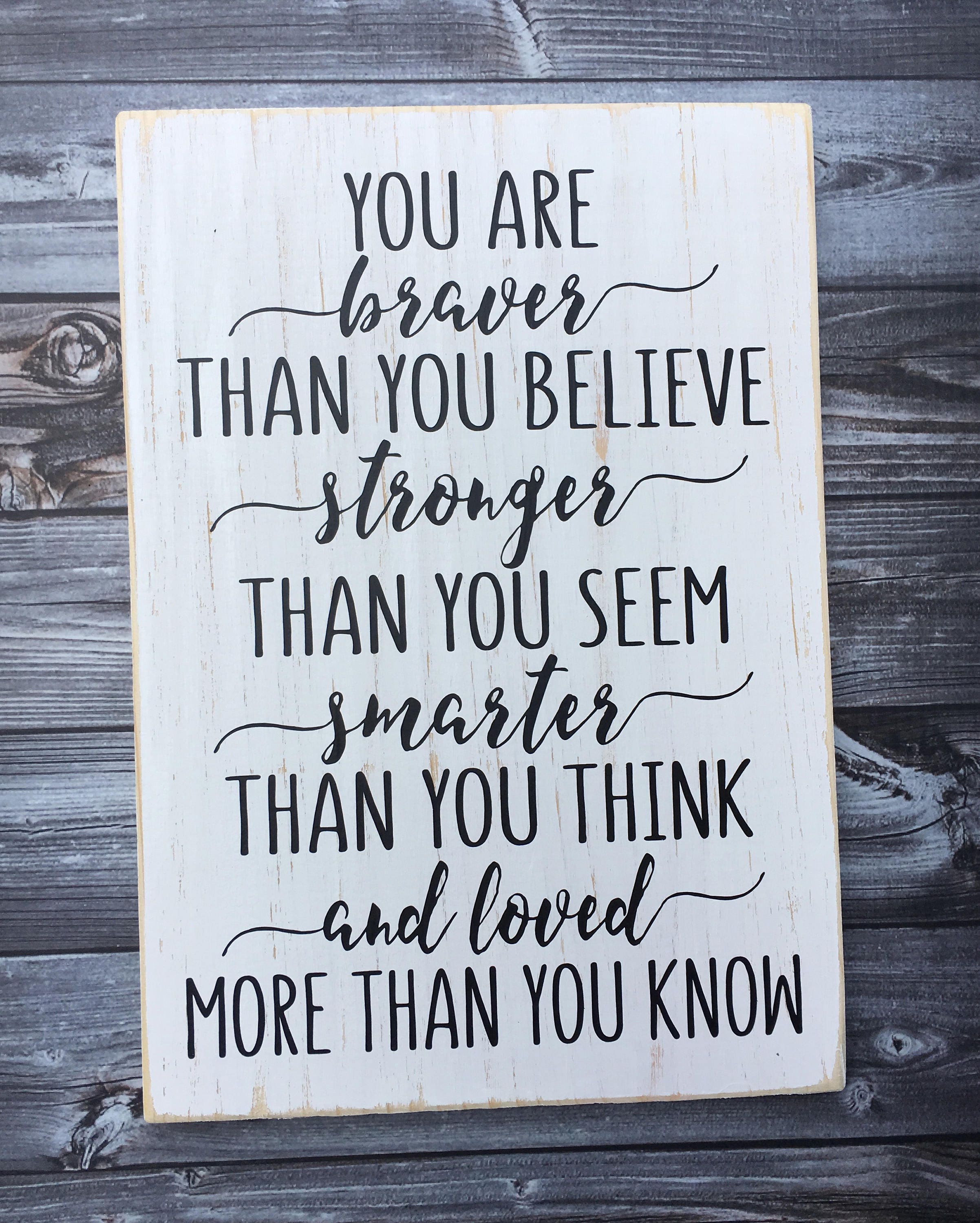 Braver Than You Believe Stronger Than You Seem