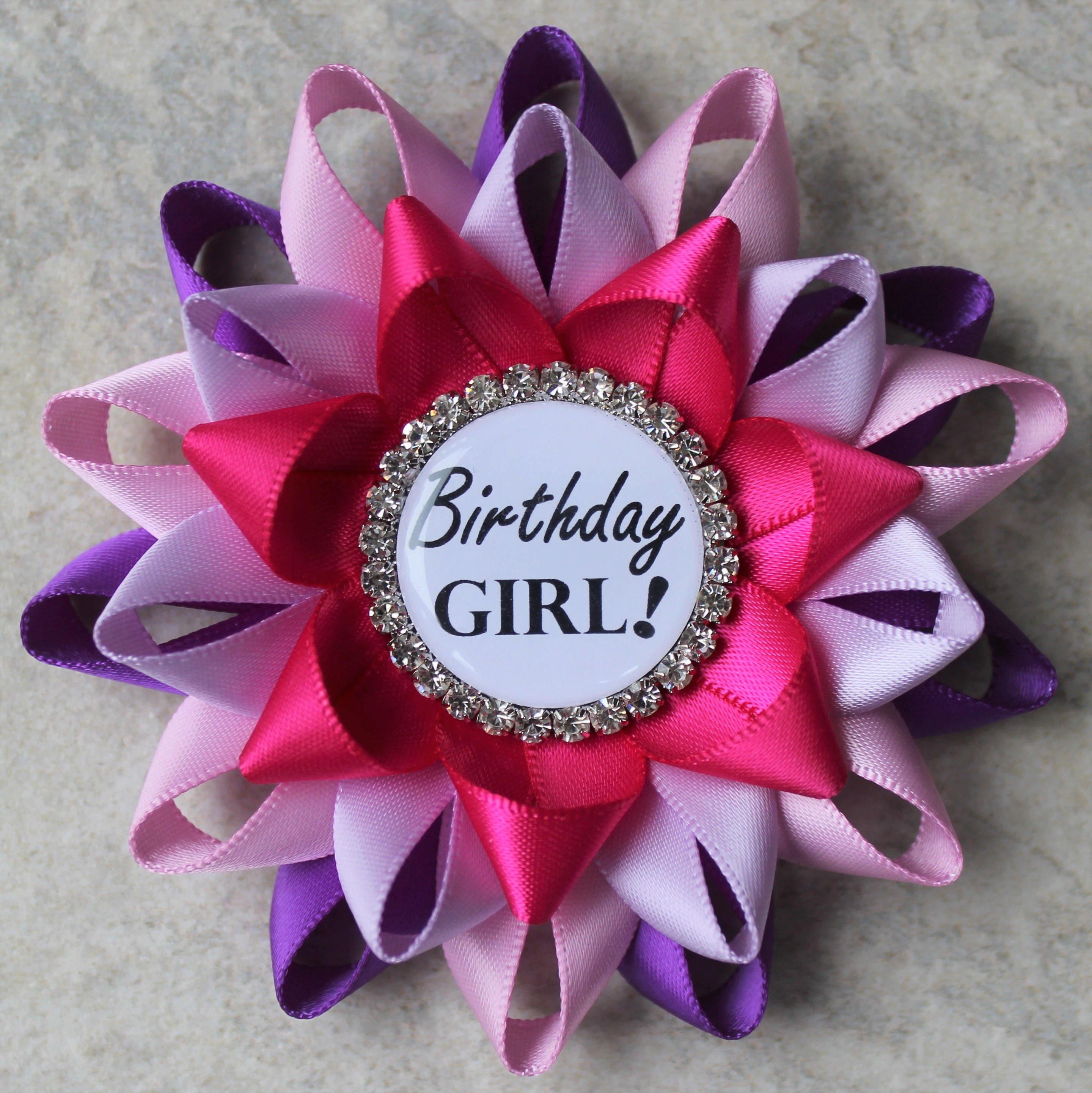 Birthday Girl Pin Birthday Pin Birthday Party Decorations   Etsy