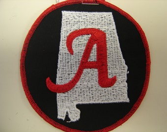 Alabama State with an "A" patch