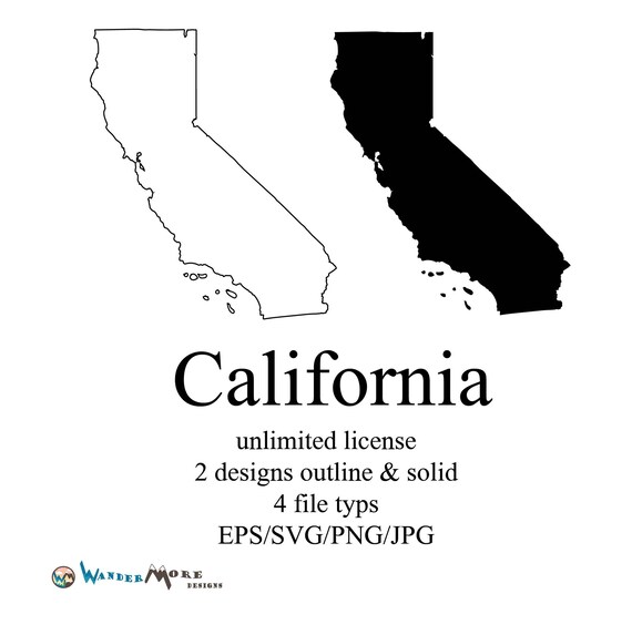 California Vector State Clipart Svg Png California Vector State Clipart Svg Png