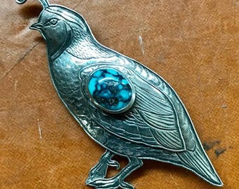 Gambel's Quail Pin