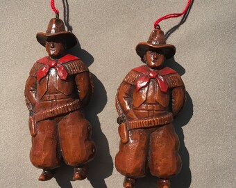 Vintage Ornaments set of 2