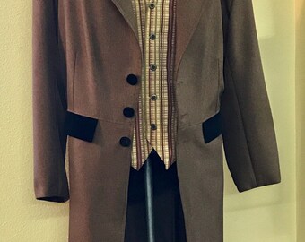 Victorian Old West Frock Coat
