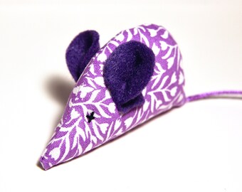 Cat toy, lavender catnip mouse