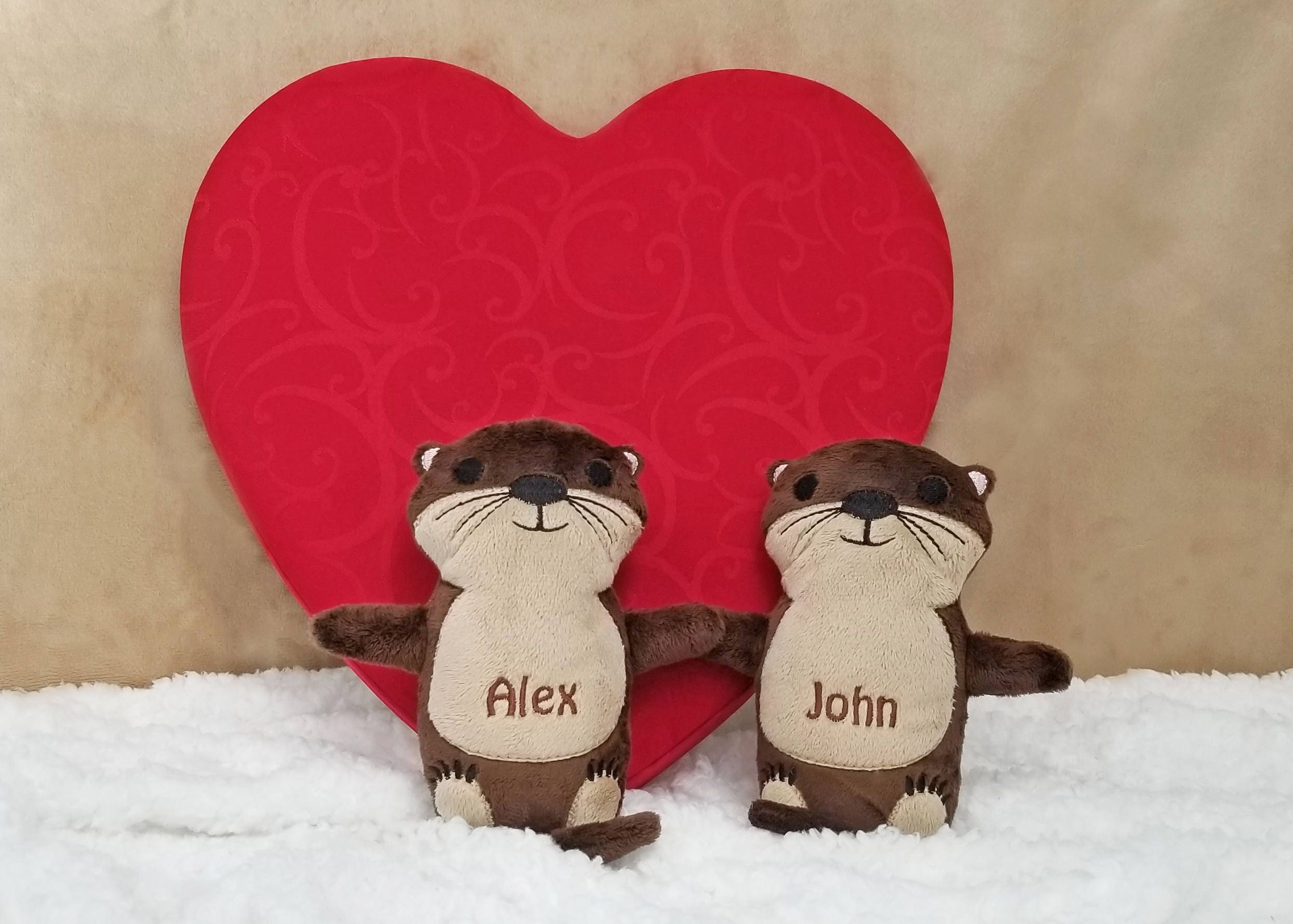 stuffed animal otters