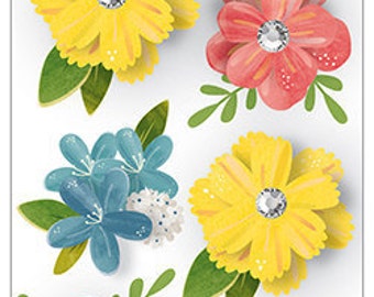Pebbles Dimensional Flowers