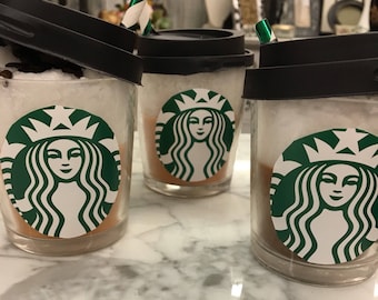 Starbucks Candle, Starbucks Coffee Candle, Coffee Candle