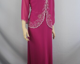 plus size prom dress, 80s prom dress, extra large, plus size, vintage 1980s dress, pink prom dress, 1980s L XL extra large 16W 16 18W 18