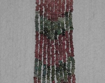 Tourmaline, Multicolor Rondelle, Faceted Rondelle, Tourmaline Bead, Semi Precious, Gemstone, Translucent, Full Strand, 3mm, AdrianasBeads