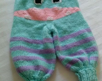 Infant Knitted Monster Pants