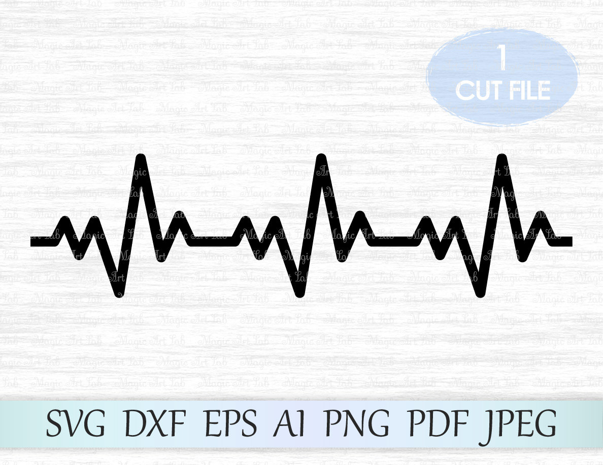 Free Free Heart Heartbeat Svg 754 SVG PNG EPS DXF File