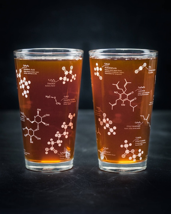 Beer Chemistry Molecules Tumblers...you had me at beer.