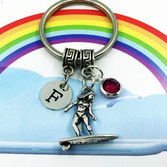 Surfing Keychain Surfing Keychains Best Friend Keychains