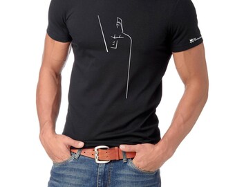 T-shirt dark vador star wars noir col rond